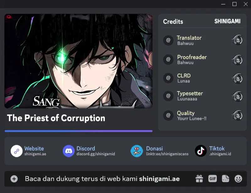 Komik The Priest of Corruption Chapter 77 gambar nomor 1