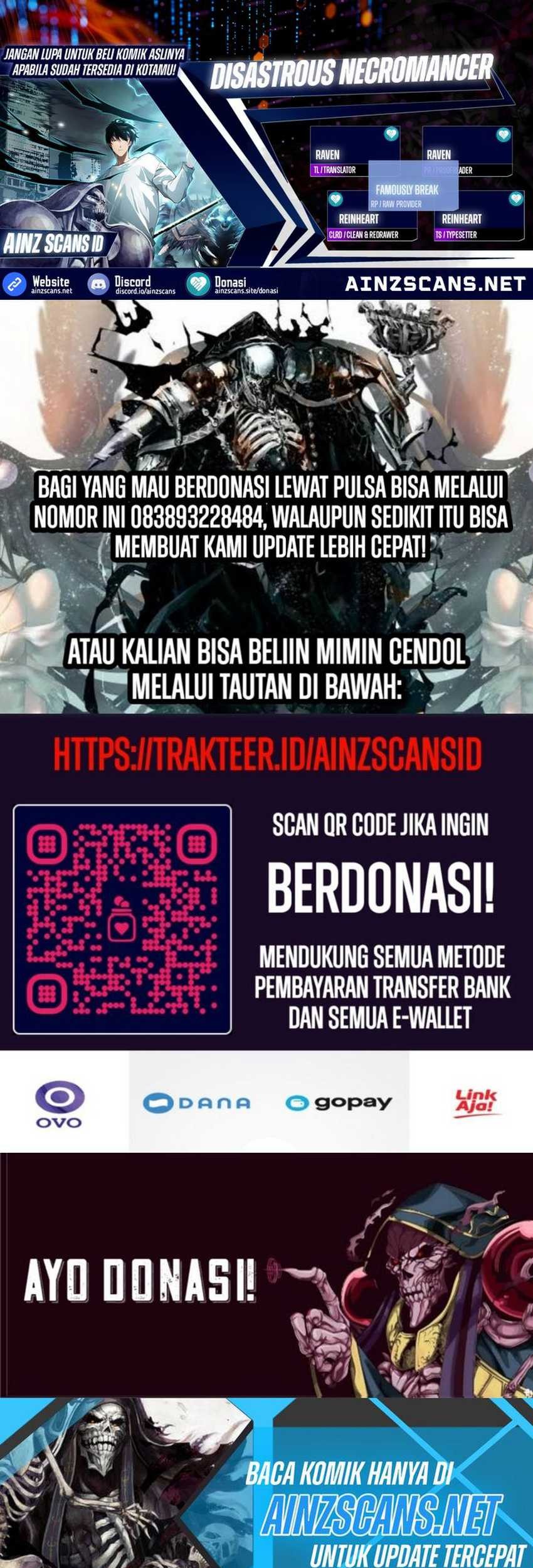 Komik Disastrous Necromancer Chapter 157 gambar nomor 1