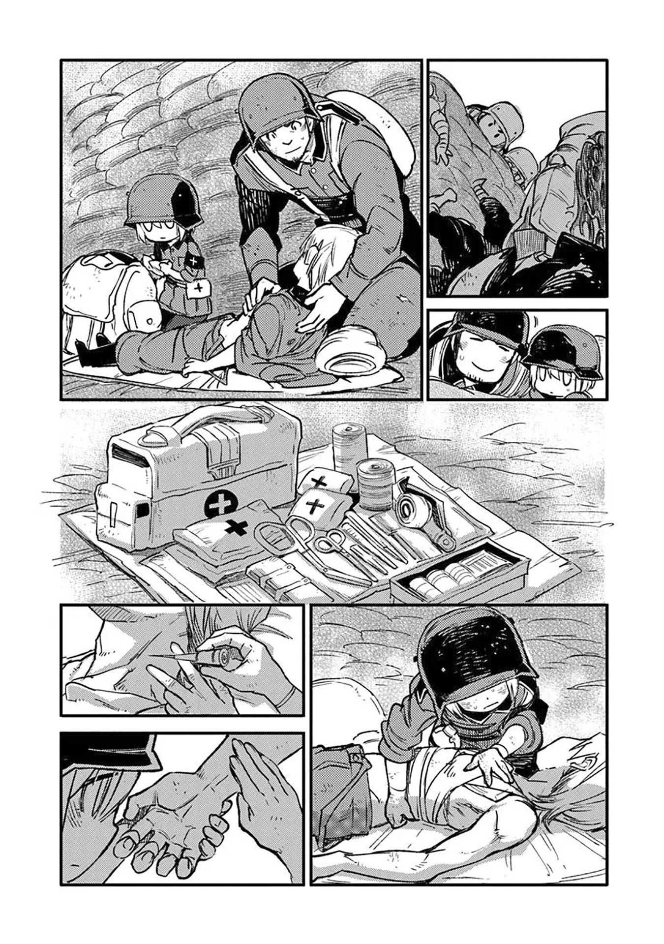 TS Eiseihei-san no Senjou Nikki Chapter 14 Gambar 14