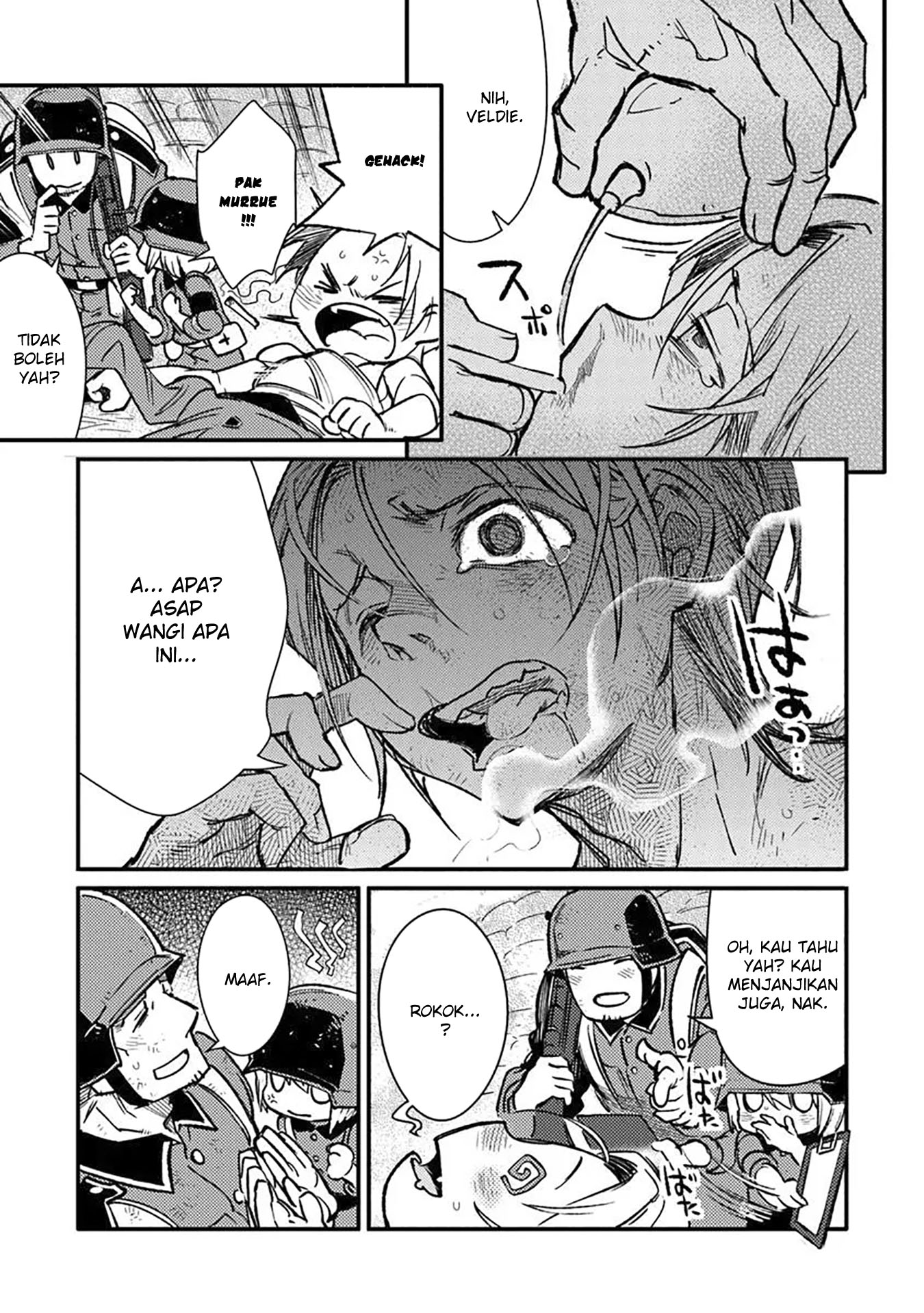 TS Eiseihei-san no Senjou Nikki Chapter 14 Gambar 17