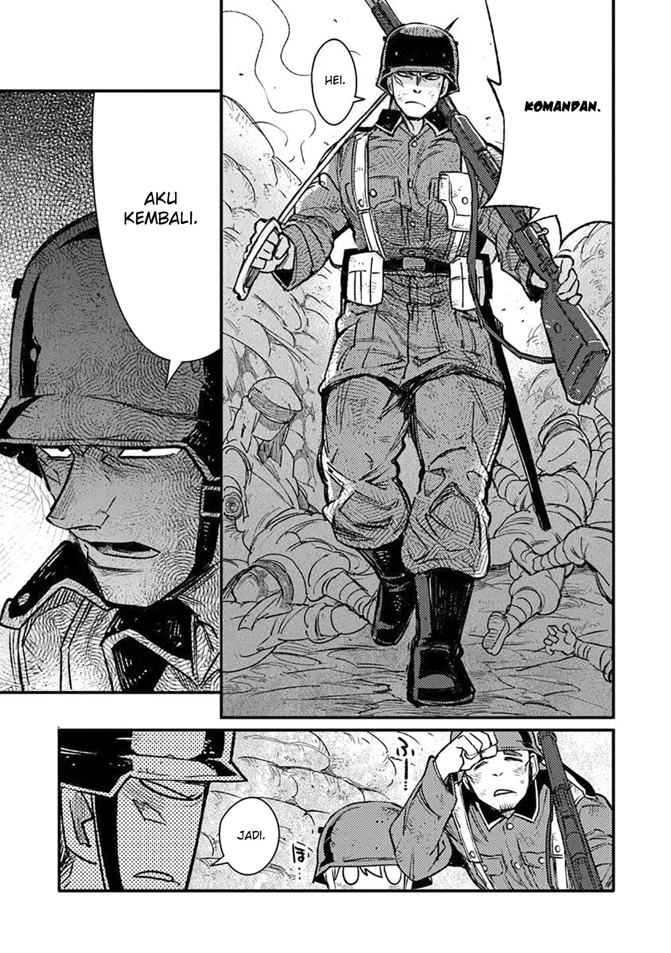 TS Eiseihei-san no Senjou Nikki Chapter 14 Gambar 21