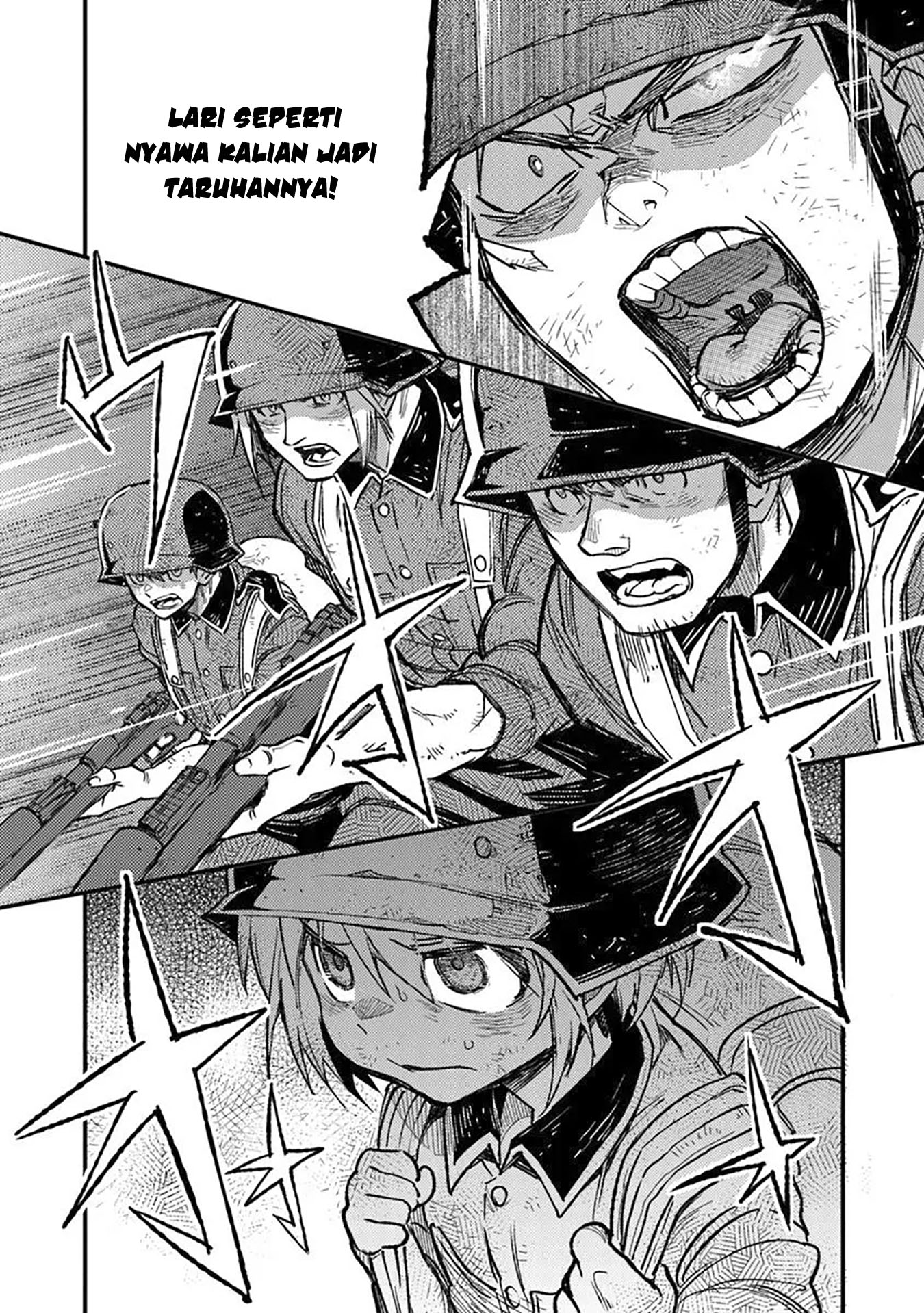 TS Eiseihei-san no Senjou Nikki Chapter 14 Gambar 32