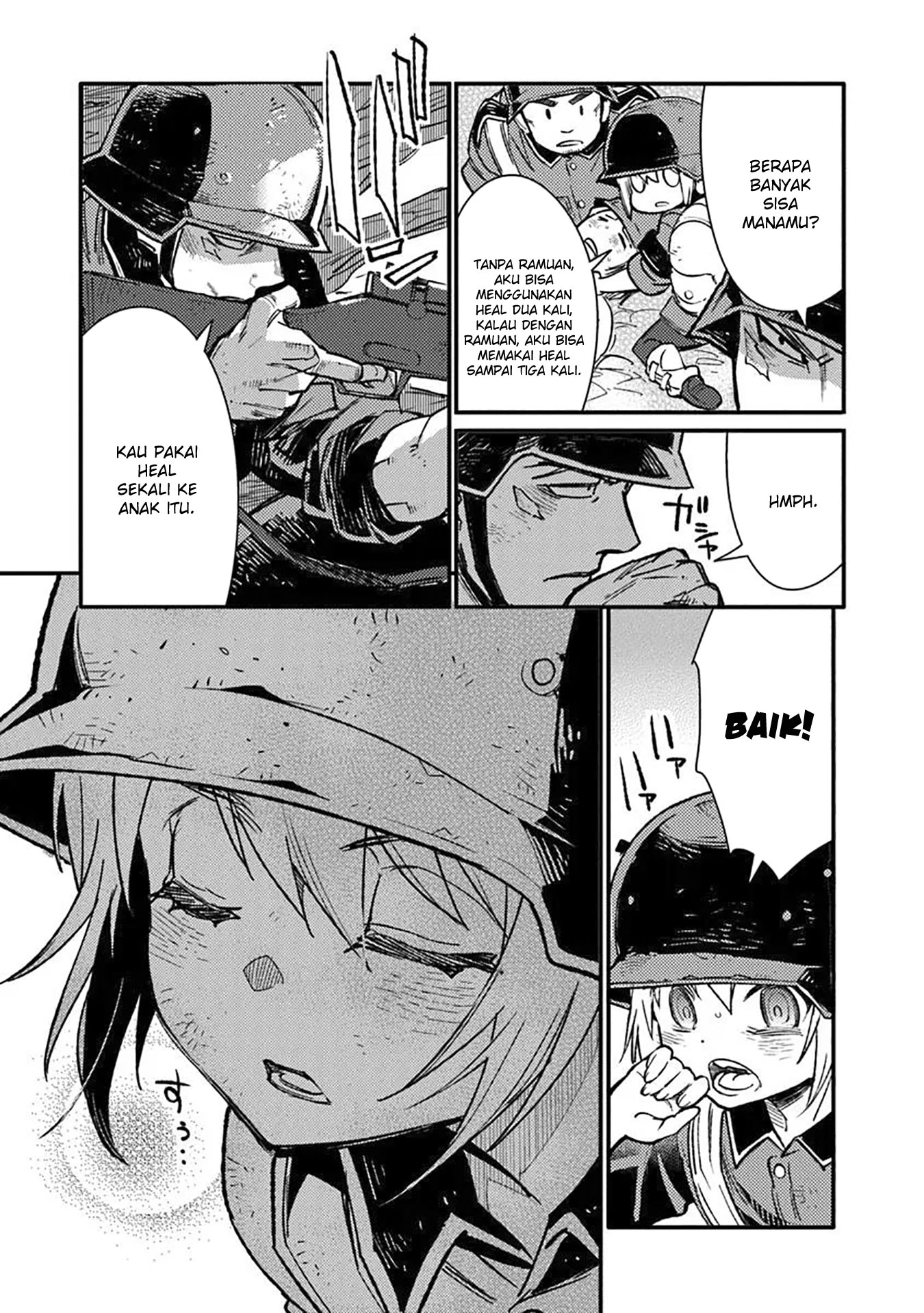 TS Eiseihei-san no Senjou Nikki Chapter 14 Gambar 5