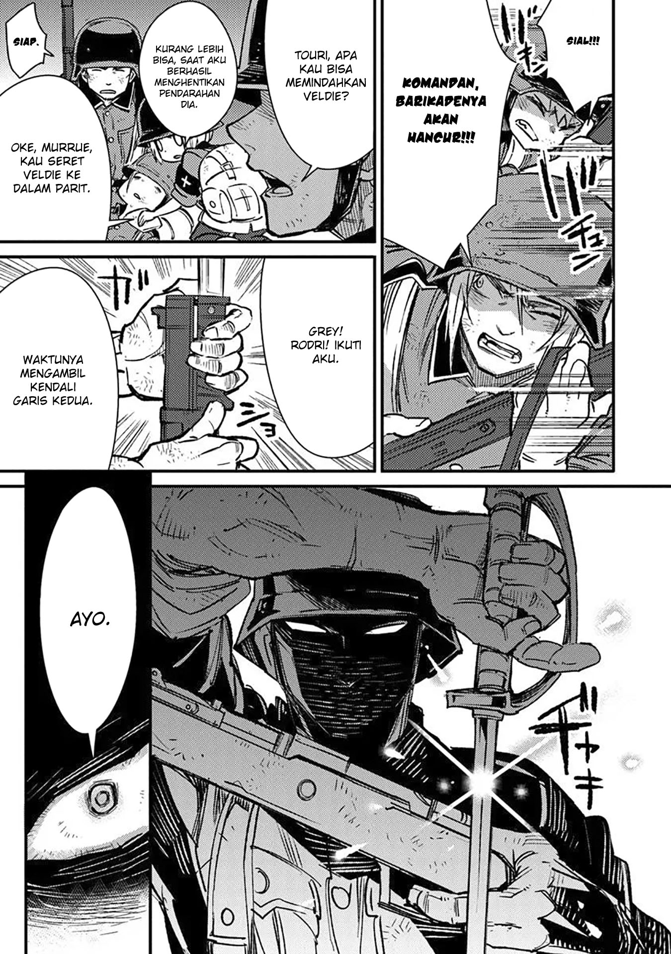 TS Eiseihei-san no Senjou Nikki Chapter 14 Gambar 7