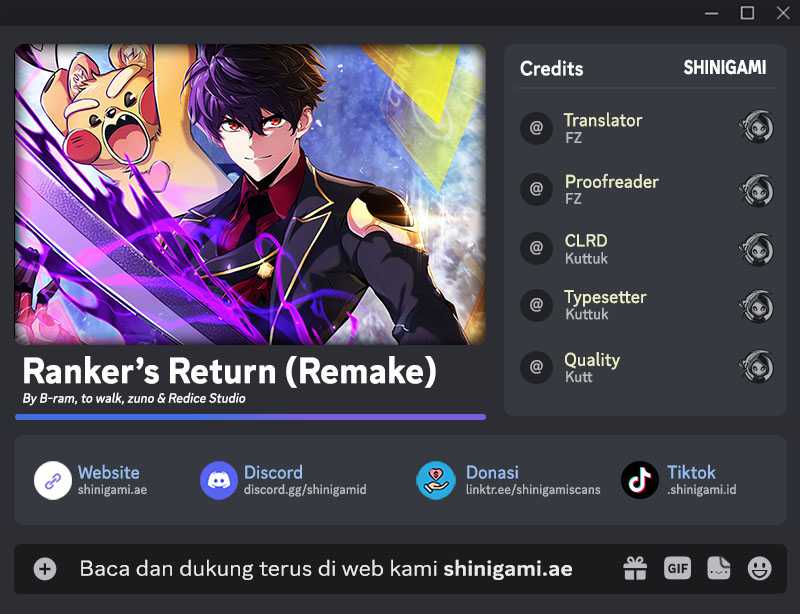 Komik Ranker’s Return (Remake) Chapter 178 gambar nomor 1