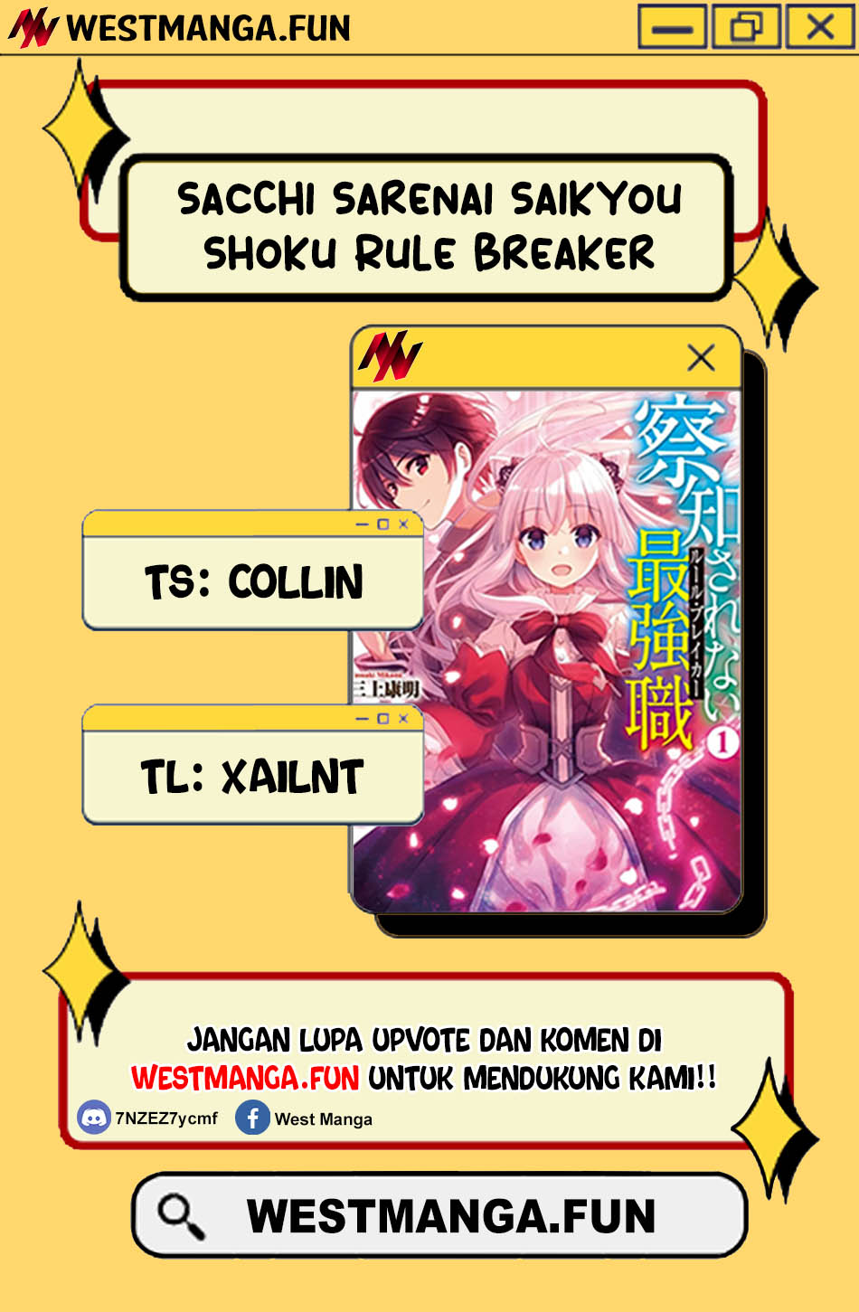 Sacchi Sarenai Saikyou Shoku Rule Breaker Chapter 40 Gambar 4