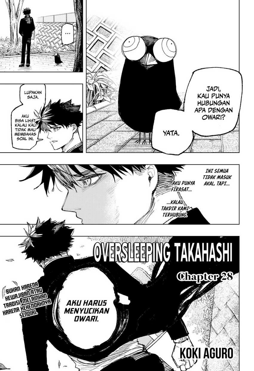 Oversleeping Takahashi Chapter 28 Gambar 4