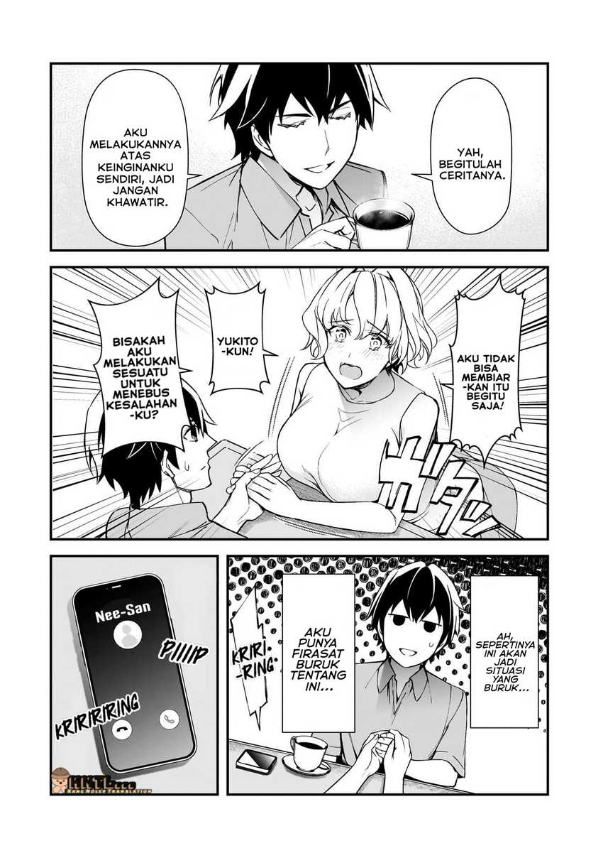 Ore ni Trauma wo Ataeta Joshi-tachi ga Chirachira Mitekuru kedo, Zannen desu ga Teokure desu Chapter 19.3 Gambar 10