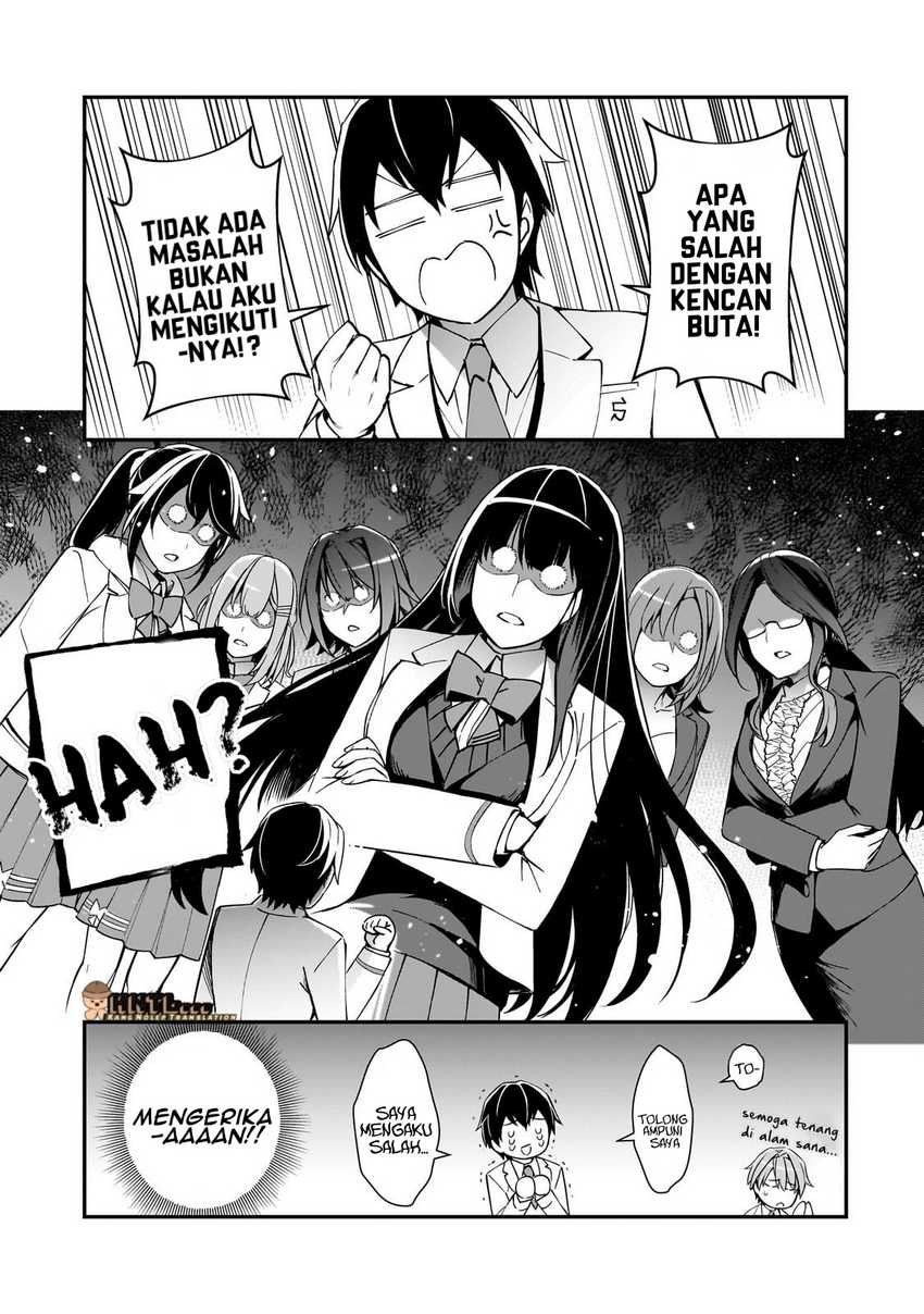 Ore ni Trauma wo Ataeta Joshi-tachi ga Chirachira Mitekuru kedo, Zannen desu ga Teokure desu Chapter 19.3 Gambar 3