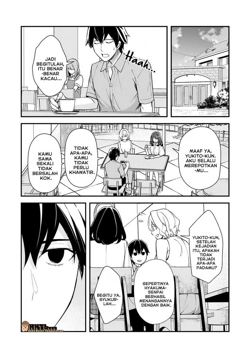 Ore ni Trauma wo Ataeta Joshi-tachi ga Chirachira Mitekuru kedo, Zannen desu ga Teokure desu Chapter 19.3 Gambar 4