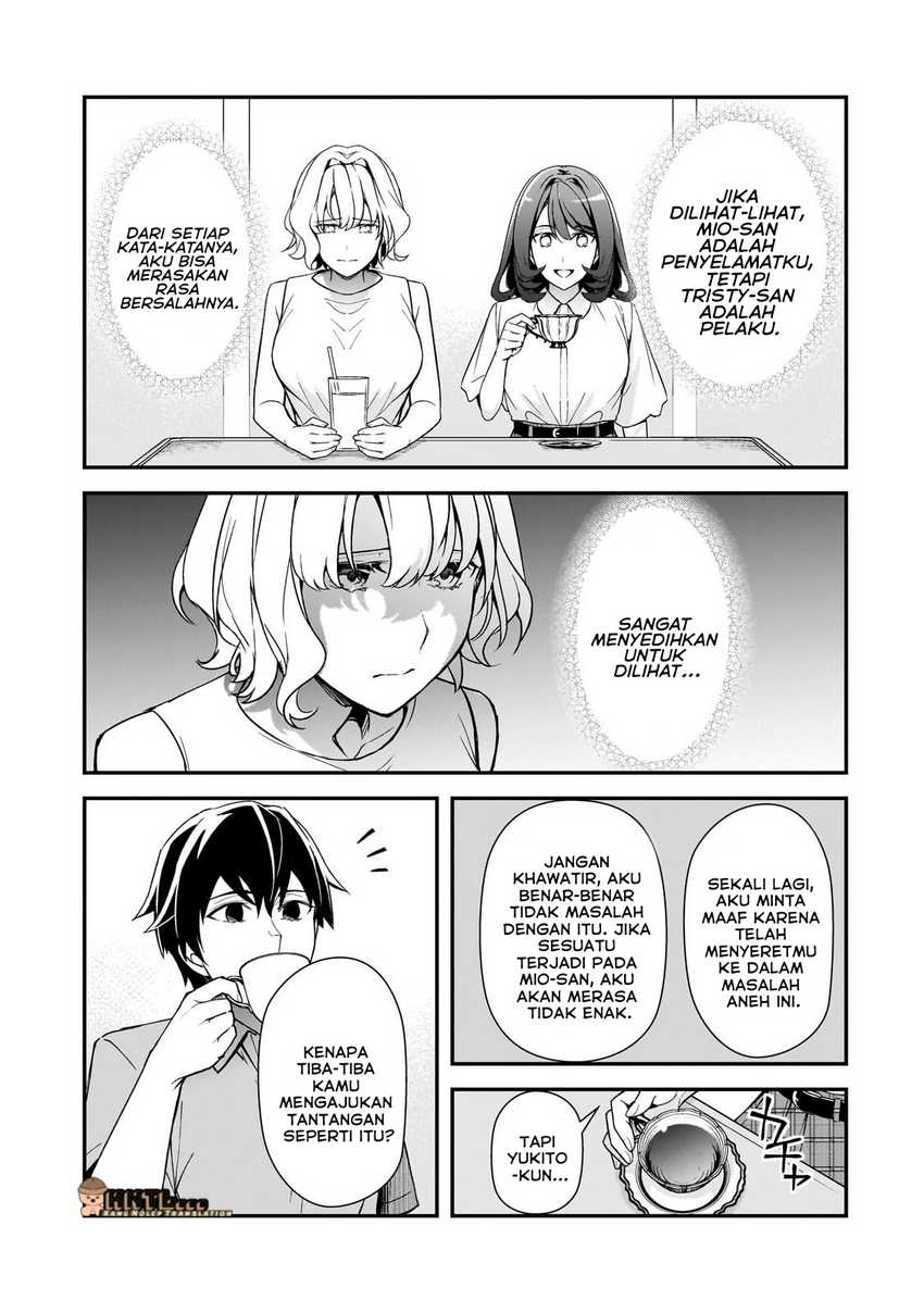 Ore ni Trauma wo Ataeta Joshi-tachi ga Chirachira Mitekuru kedo, Zannen desu ga Teokure desu Chapter 19.3 Gambar 5