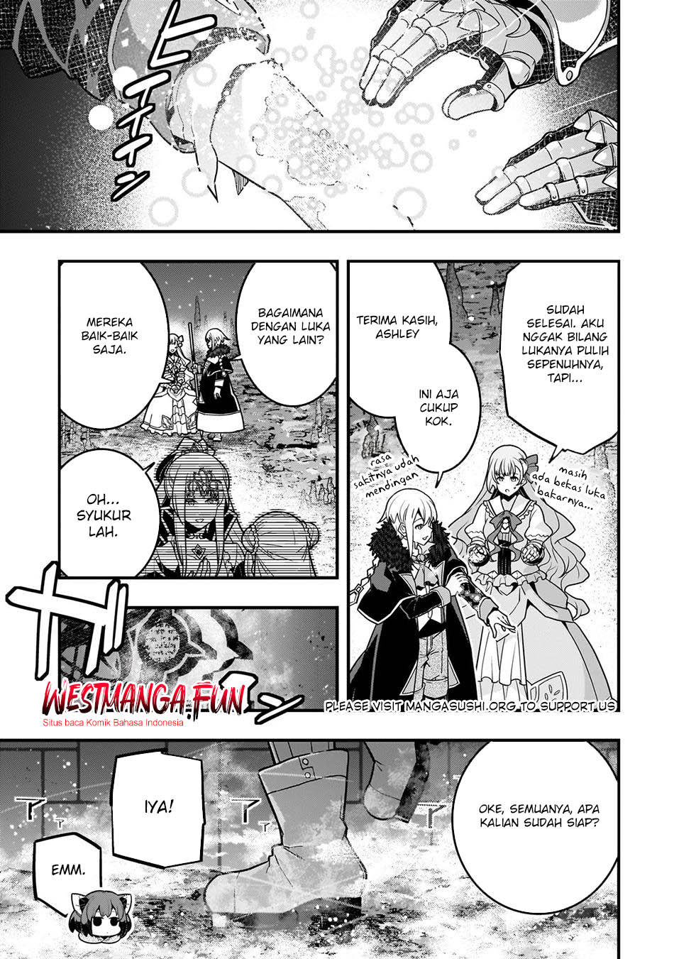 Manga Kyoukai Meikyuu to Ikai no Majutsushi Chapter 77 gambar nomor 2