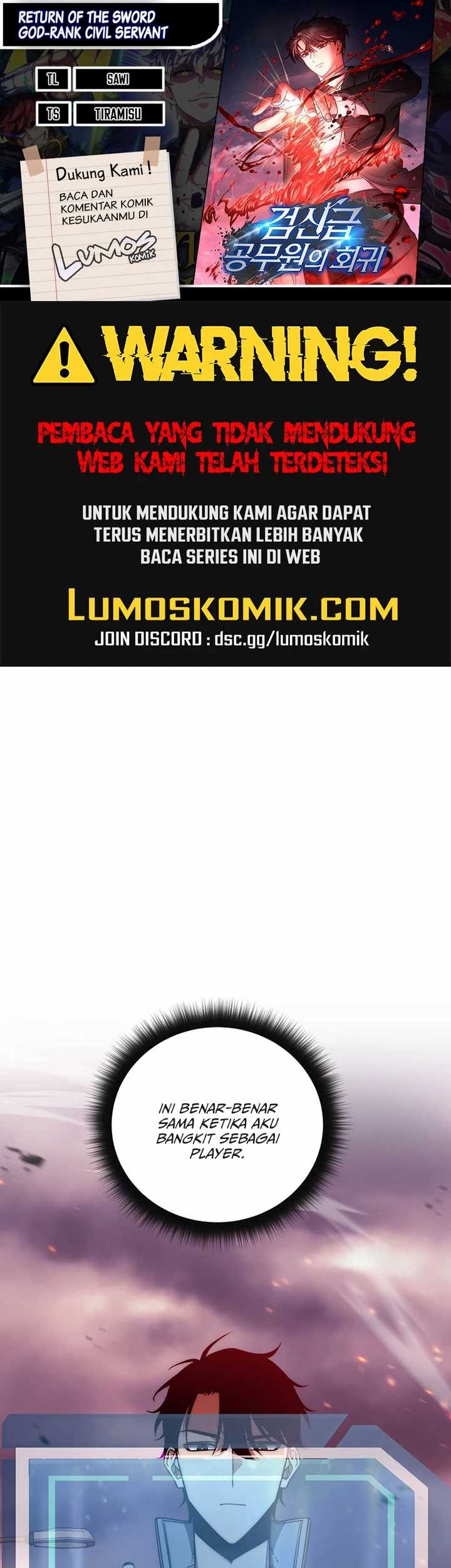 Komik Return of the Sword God-Rank Civil Servant Chapter 02 gambar nomor 1