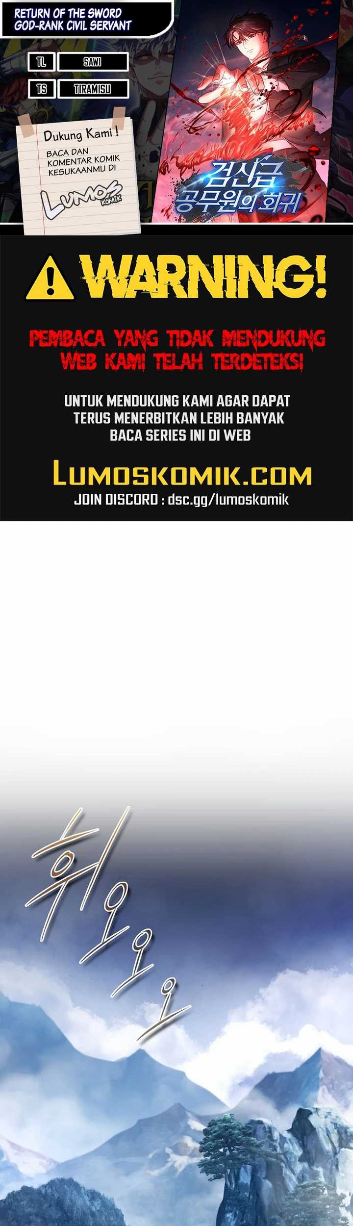 Komik Return of the Sword God-Rank Civil Servant Chapter 01 gambar nomor 1