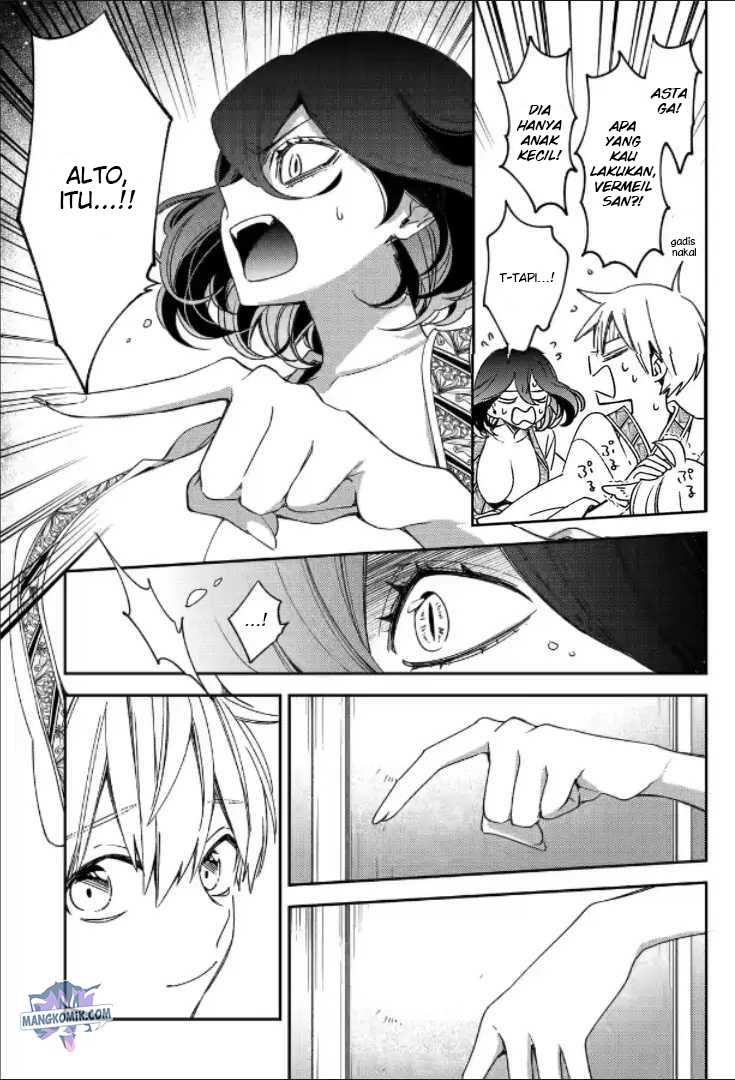 Kinsou no Vermeil – Gakeppuchi Majutshi wa Saikyou no Yakusai to Mahou Sekai o Tsukisusumu Chapter 21 Gambar 10