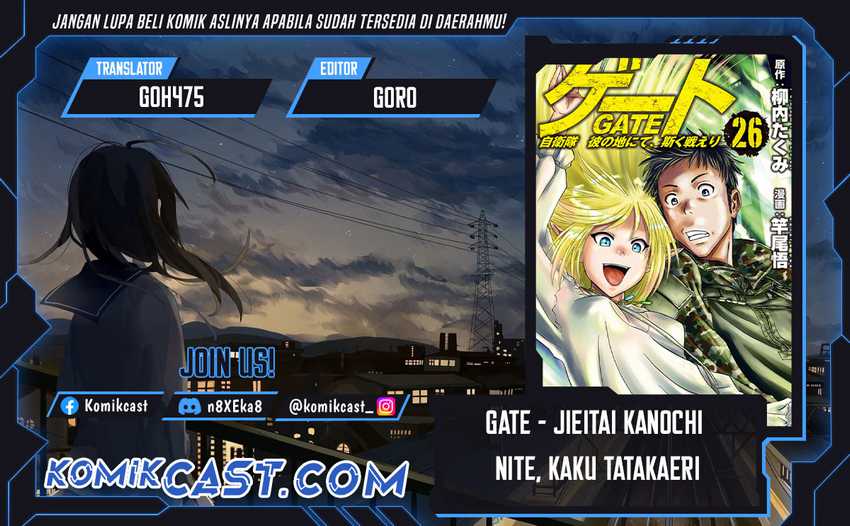 Komik Gate – Jietai Kare no Chi nite Kaku Tatakeri Chapter 138 gambar nomor 1