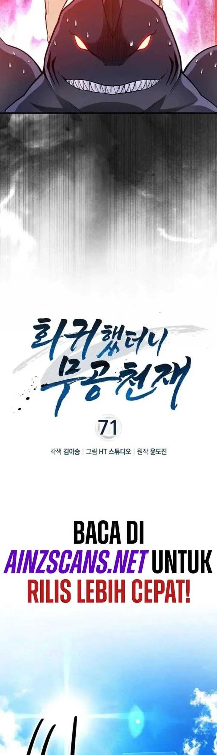 Return Of The Martial Arts Genius Chapter 71 Gambar 17