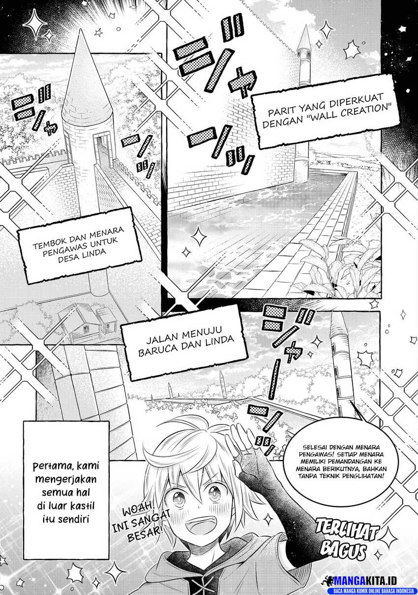 Isekai no Binbou Nouka ni Tensei Shitanode, Renga o Tsukutte Shiro o Tateru Koto ni Shimashita Chapter 15.2 Gambar 5