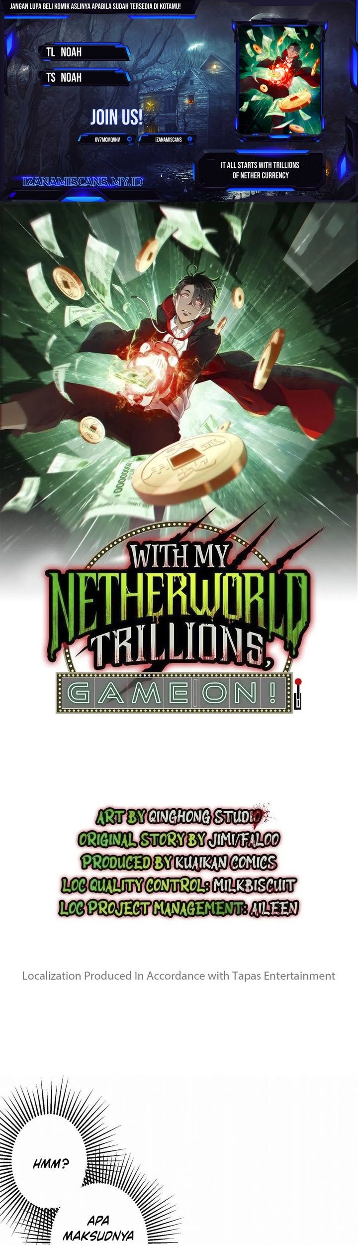 Komik It All Starts With Trillions Of Nether Currency Chapter 112 gambar nomor 1