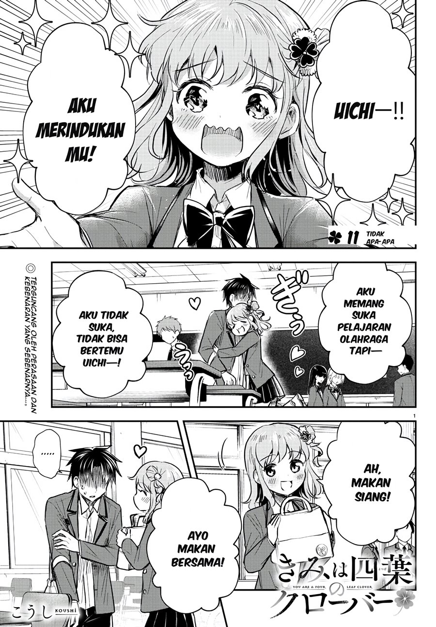 Manga Kimi wa Yotsuba no Clover Chapter 11 gambar nomor 2