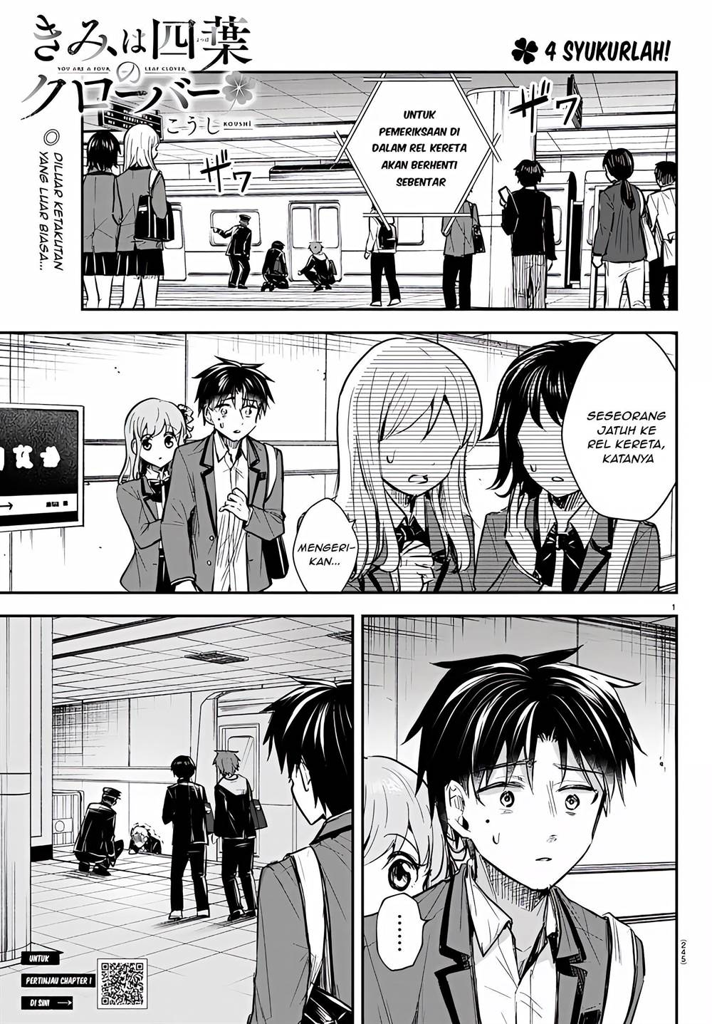 Manga Kimi wa Yotsuba no Clover Chapter 04 gambar nomor 2