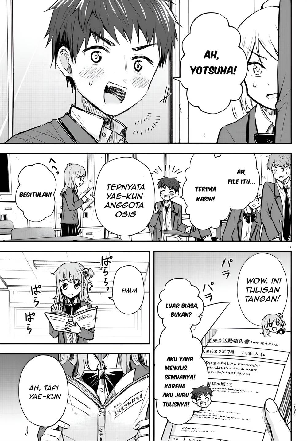 Kimi wa Yotsuba no Clover Chapter 09 Gambar 8