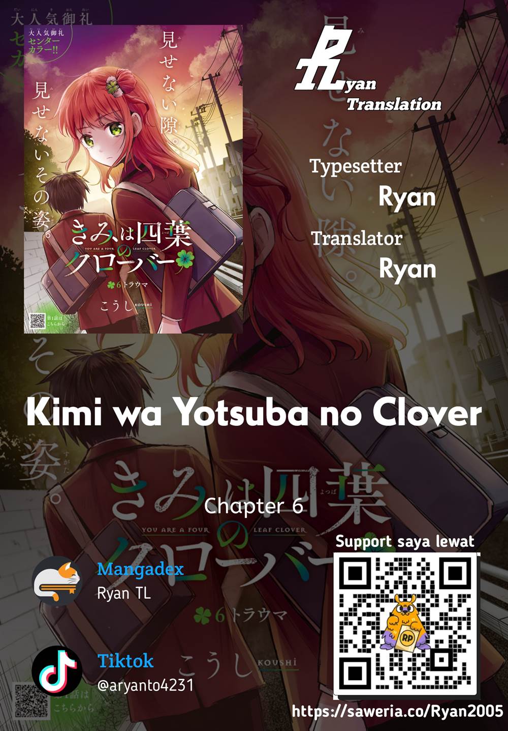 Komik Kimi wa Yotsuba no Clover Chapter 06 gambar nomor 1