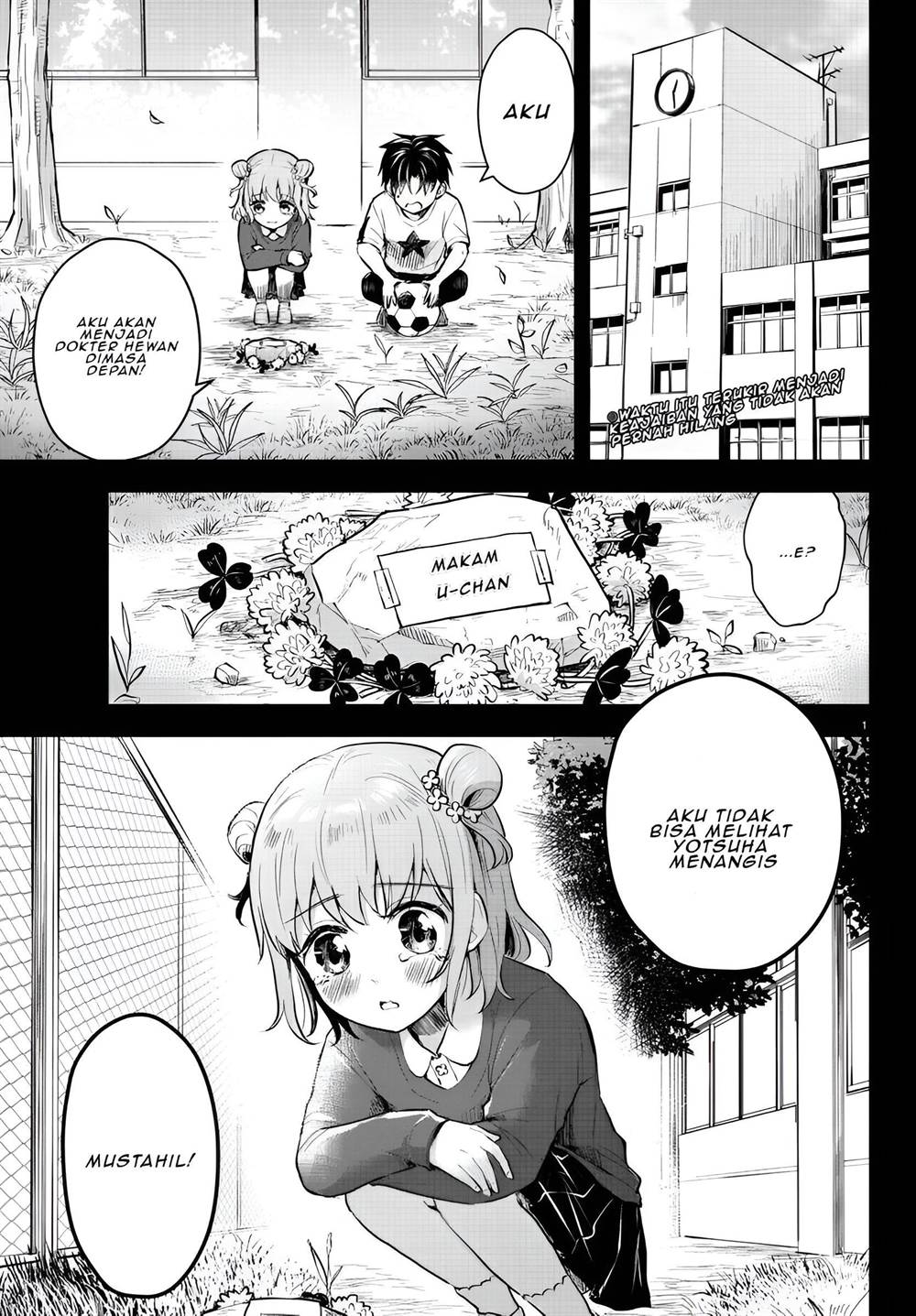 Kimi wa Yotsuba no Clover Chapter 01 Gambar 5