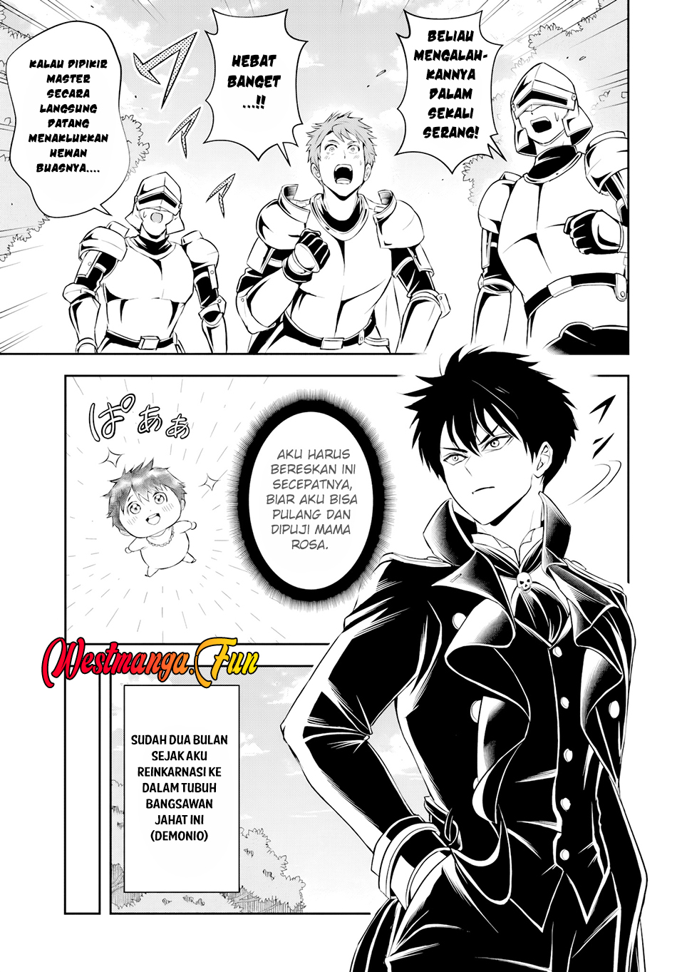 Sono Akuyaku Kizoku, Mama Heroine ga Suki Sugiru ~Shinshi na Doryoku de Saikyou to Nari Fuguu na Oshi Chara Tasukemakuru~ Chapter 02 Gambar 5