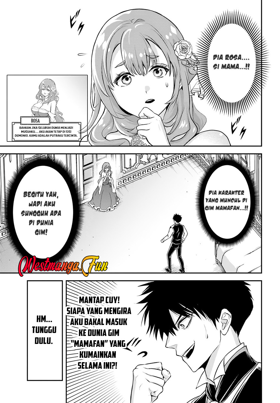 Sono Akuyaku Kizoku, Mama Heroine ga Suki Sugiru ~Shinshi na Doryoku de Saikyou to Nari Fuguu na Oshi Chara Tasukemakuru~ Chapter 01 Gambar 19
