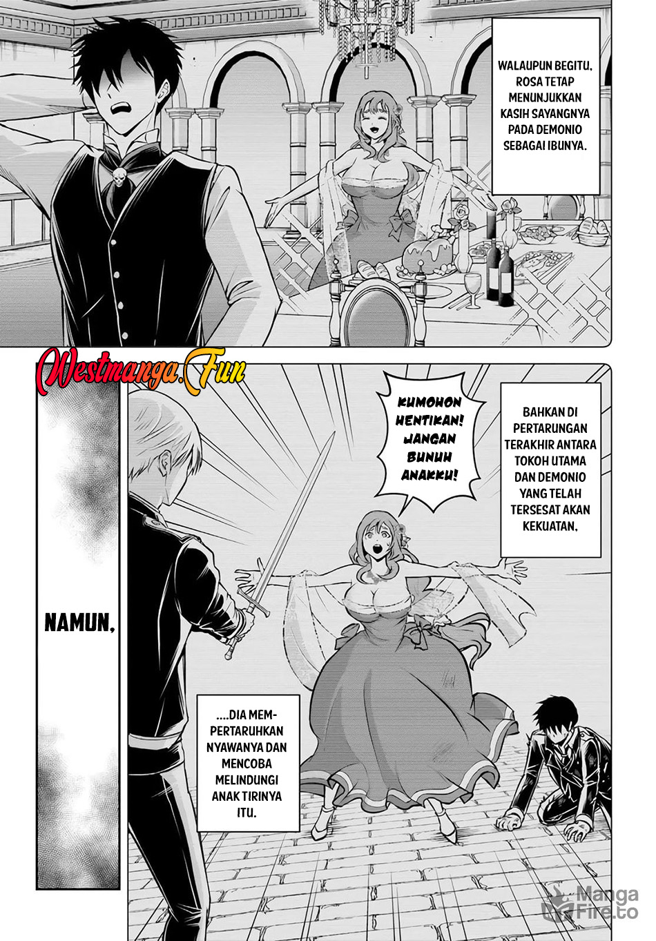 Sono Akuyaku Kizoku, Mama Heroine ga Suki Sugiru ~Shinshi na Doryoku de Saikyou to Nari Fuguu na Oshi Chara Tasukemakuru~ Chapter 01 Gambar 28