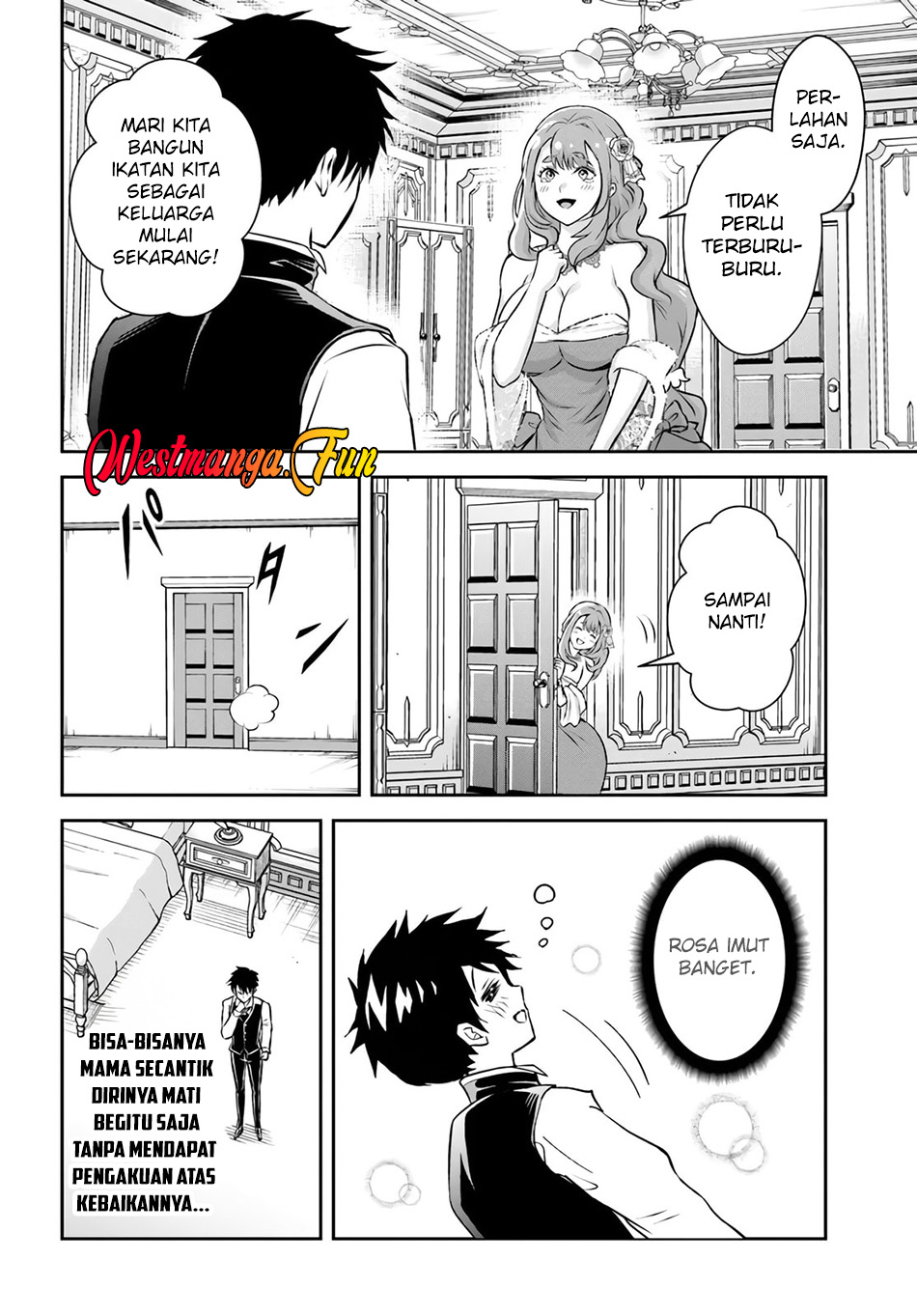 Sono Akuyaku Kizoku, Mama Heroine ga Suki Sugiru ~Shinshi na Doryoku de Saikyou to Nari Fuguu na Oshi Chara Tasukemakuru~ Chapter 01 Gambar 35