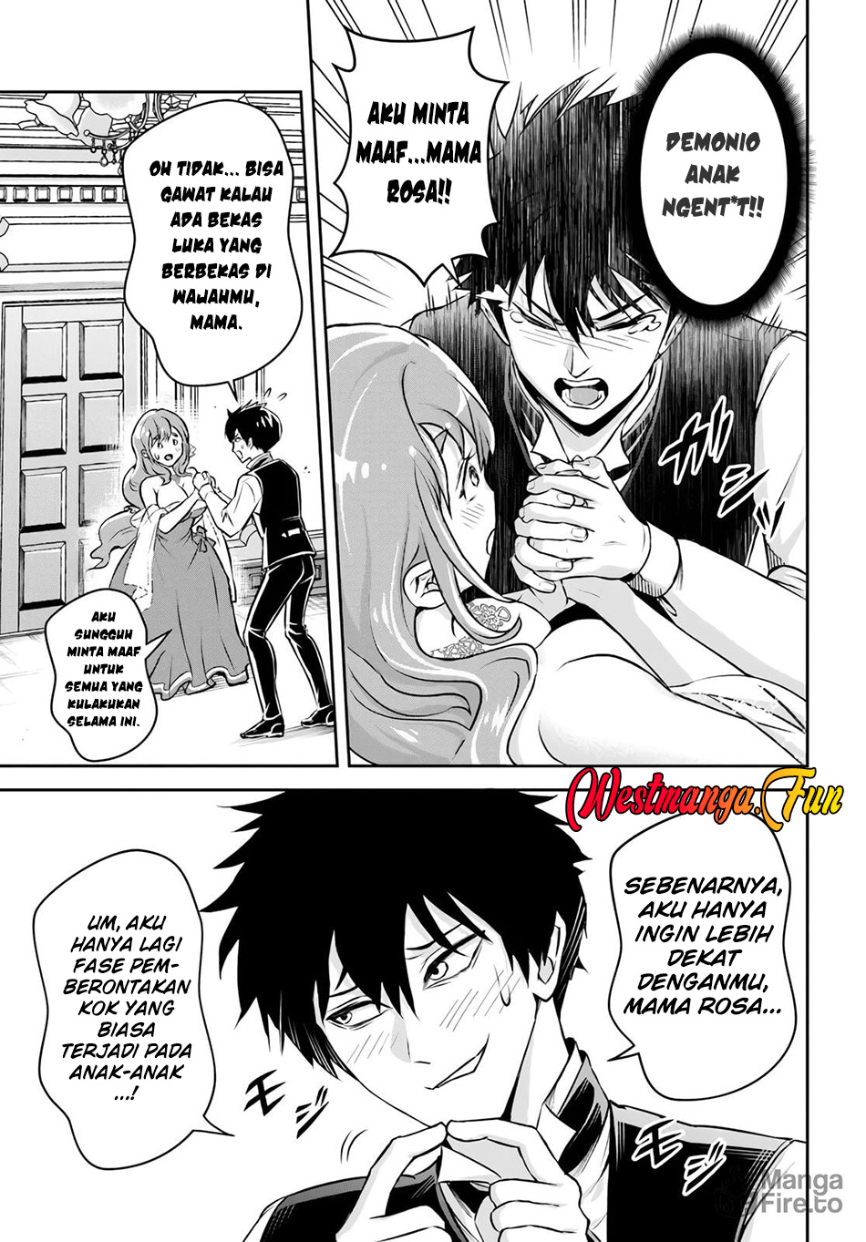 Sono Akuyaku Kizoku, Mama Heroine ga Suki Sugiru ~Shinshi na Doryoku de Saikyou to Nari Fuguu na Oshi Chara Tasukemakuru~ Chapter 01 Gambar 30