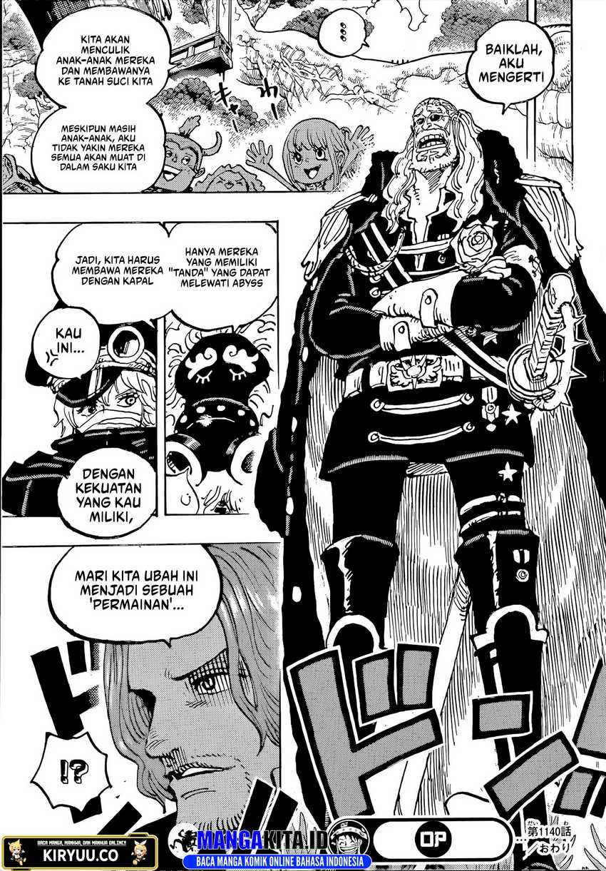 One Piece Chapter 1140 Gambar 16