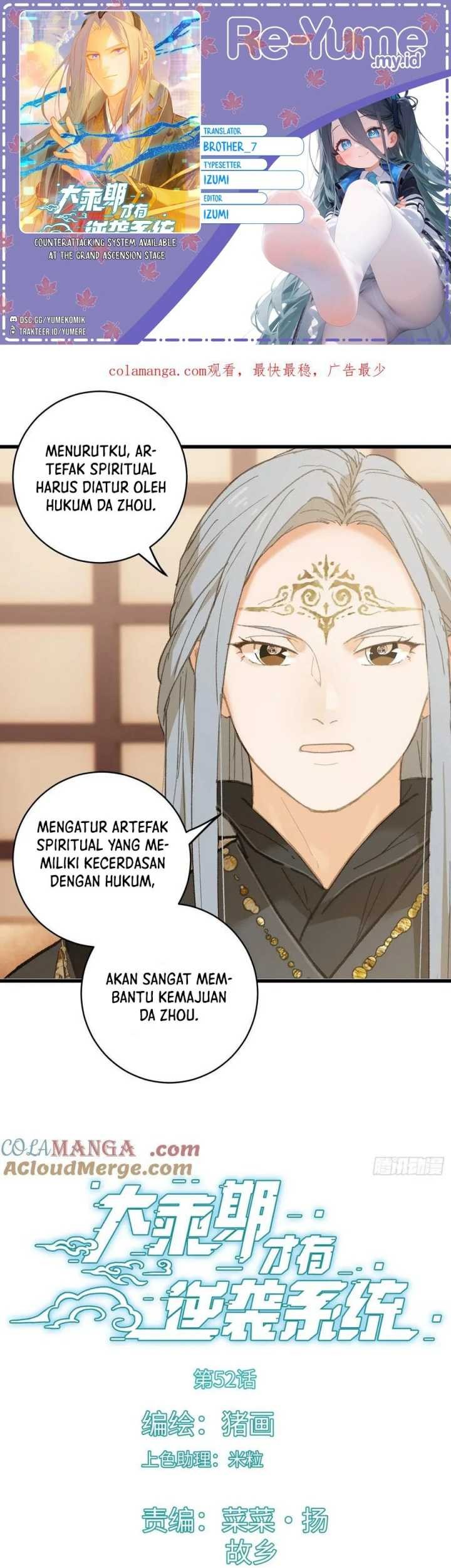 Komik Counterattacking System Available At The Grand Ascension Stage Chapter 52 gambar nomor 1