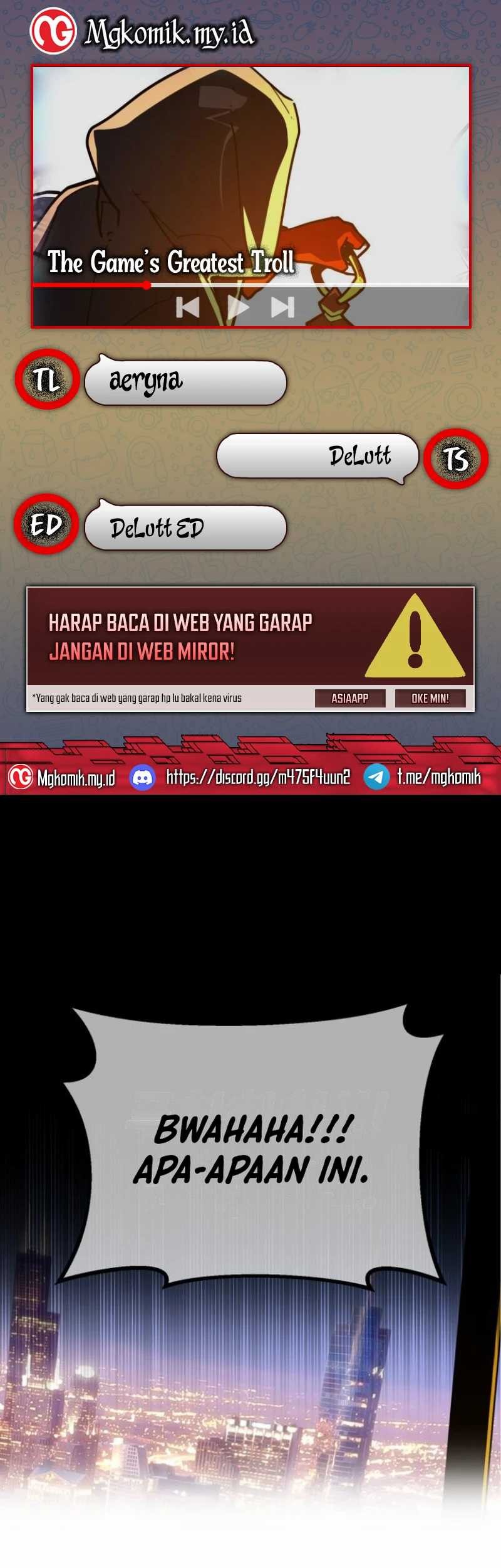 Komik The Game’s Greatest Troll Chapter 123 gambar nomor 1
