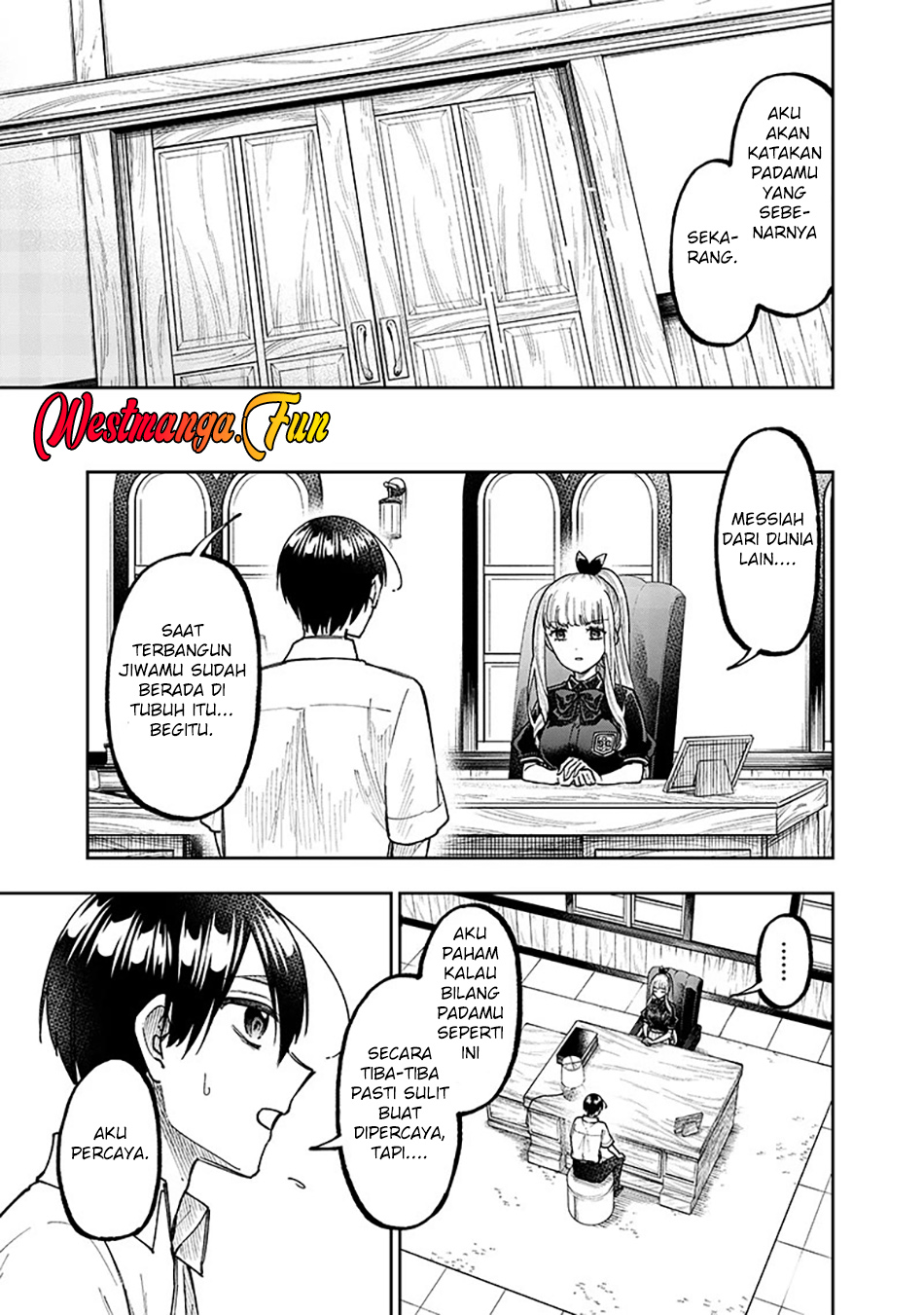 Kyuuseishu MESHIA ~Isekai wo sukutta moto yuusha ga mamono no afureru genjitsu sekai wo musou suru~ Chapter 43 Gambar 13