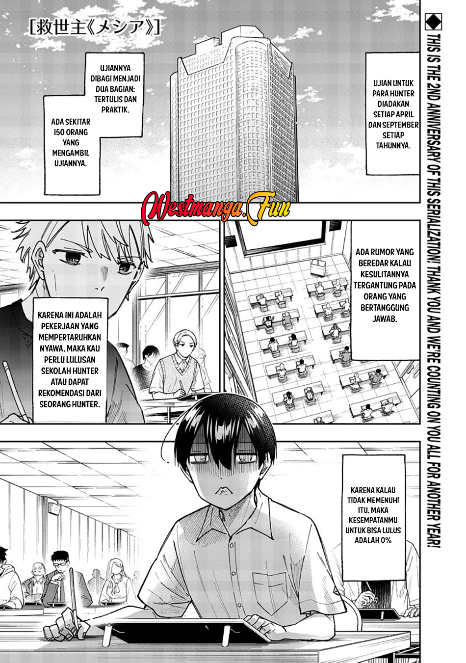 Manga Kyuuseishu MESHIA ~Isekai wo sukutta moto yuusha ga mamono no afureru genjitsu sekai wo musou suru~ Chapter 44 gambar nomor 2