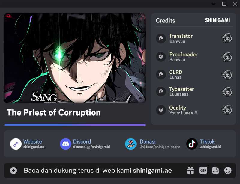 Komik The Priest of Corruption Chapter 76 gambar nomor 1