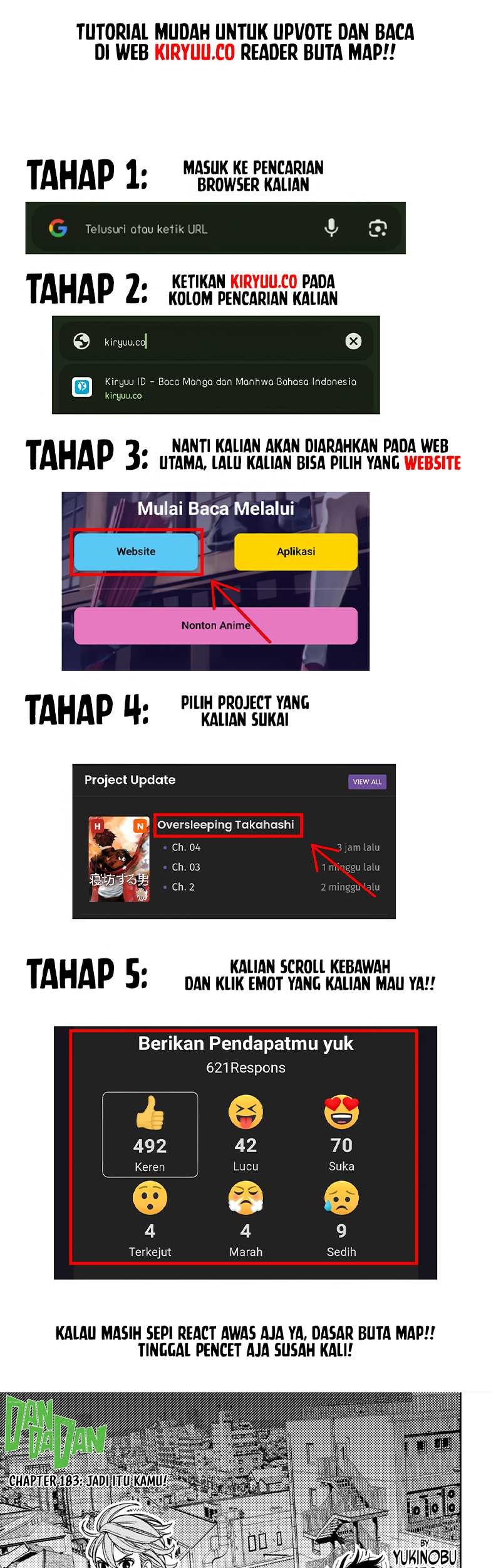 Manga DANDADAN Chapter 183 gambar nomor 2