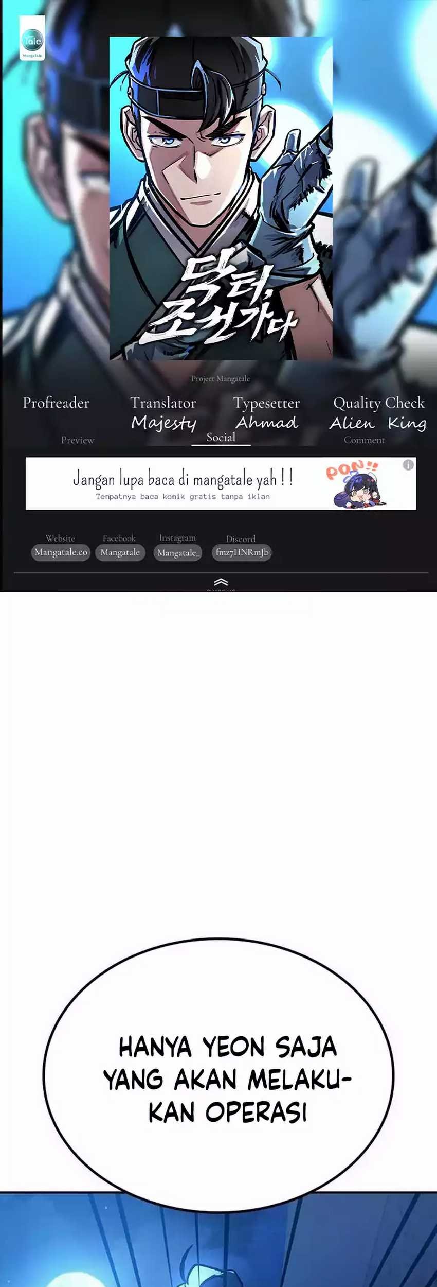 Komik Doctor’s Time Travel to Joseon Chapter 07 gambar nomor 1