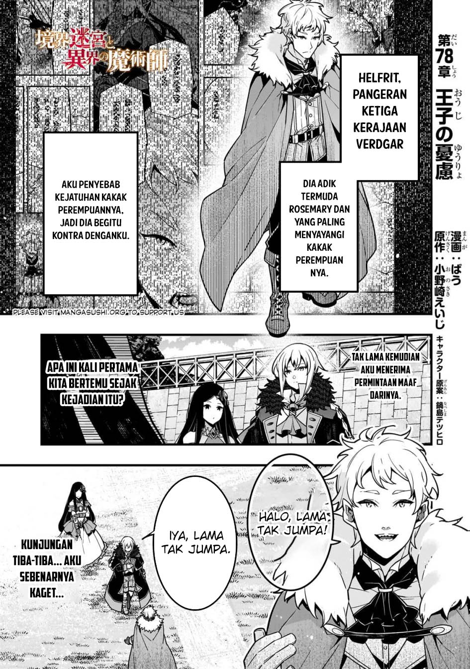 Manga Kyoukai Meikyuu to Ikai no Majutsushi Chapter 78 gambar nomor 2