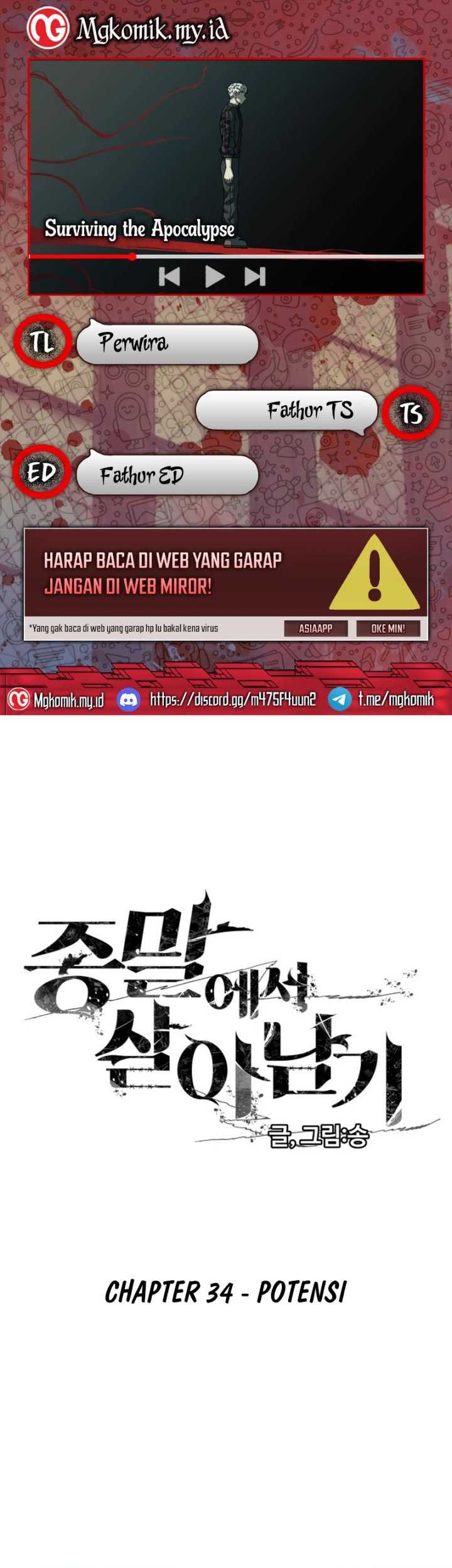 Komik Surviving the Apocalypse Chapter 34 gambar nomor 1