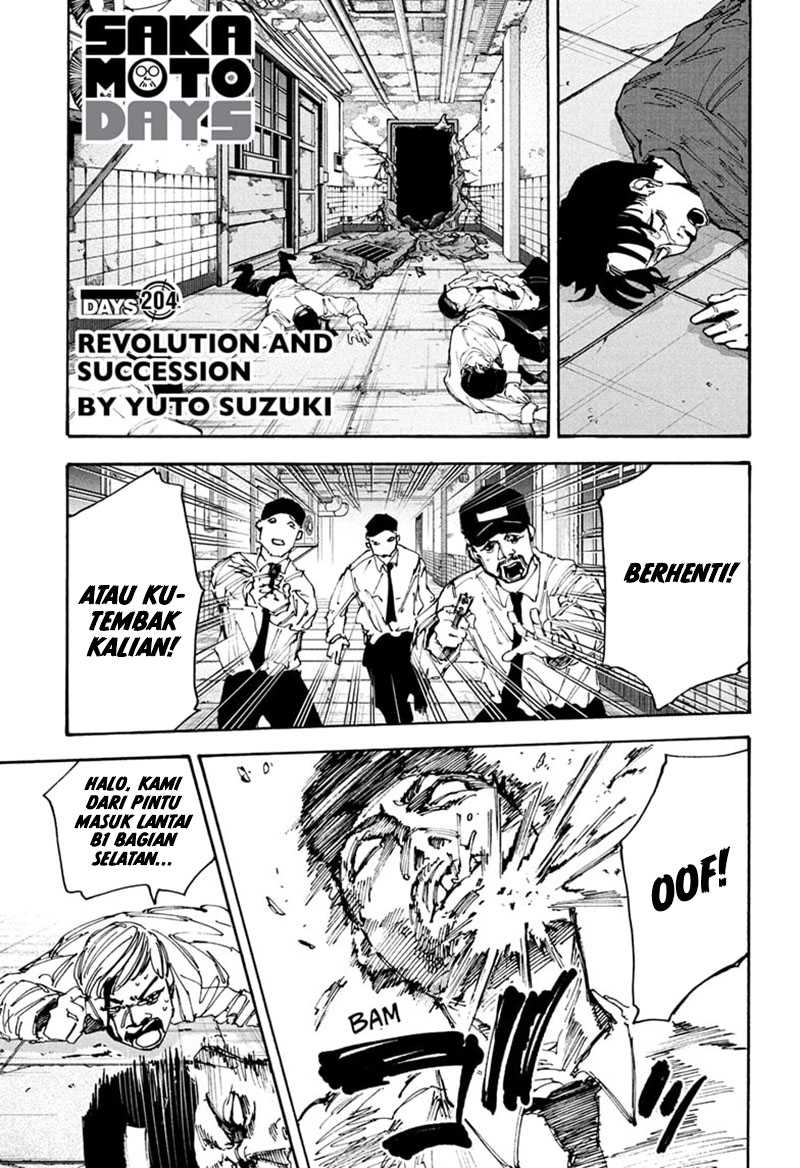 Manga Sakamoto Days Chapter 204 gambar nomor 2