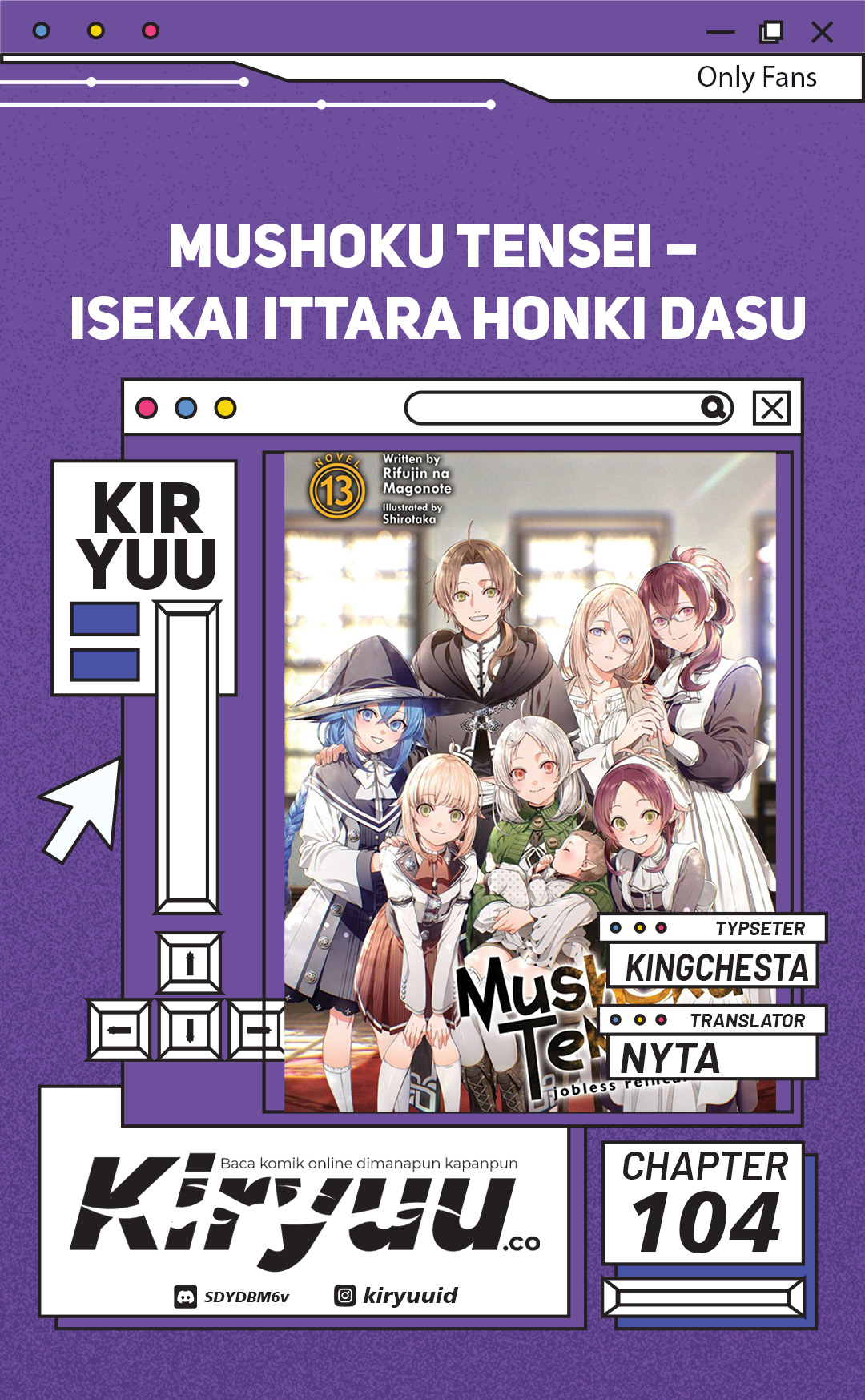 Komik Mushoku Tensei: Isekai Ittara Honki Dasu Chapter 104 gambar nomor 1