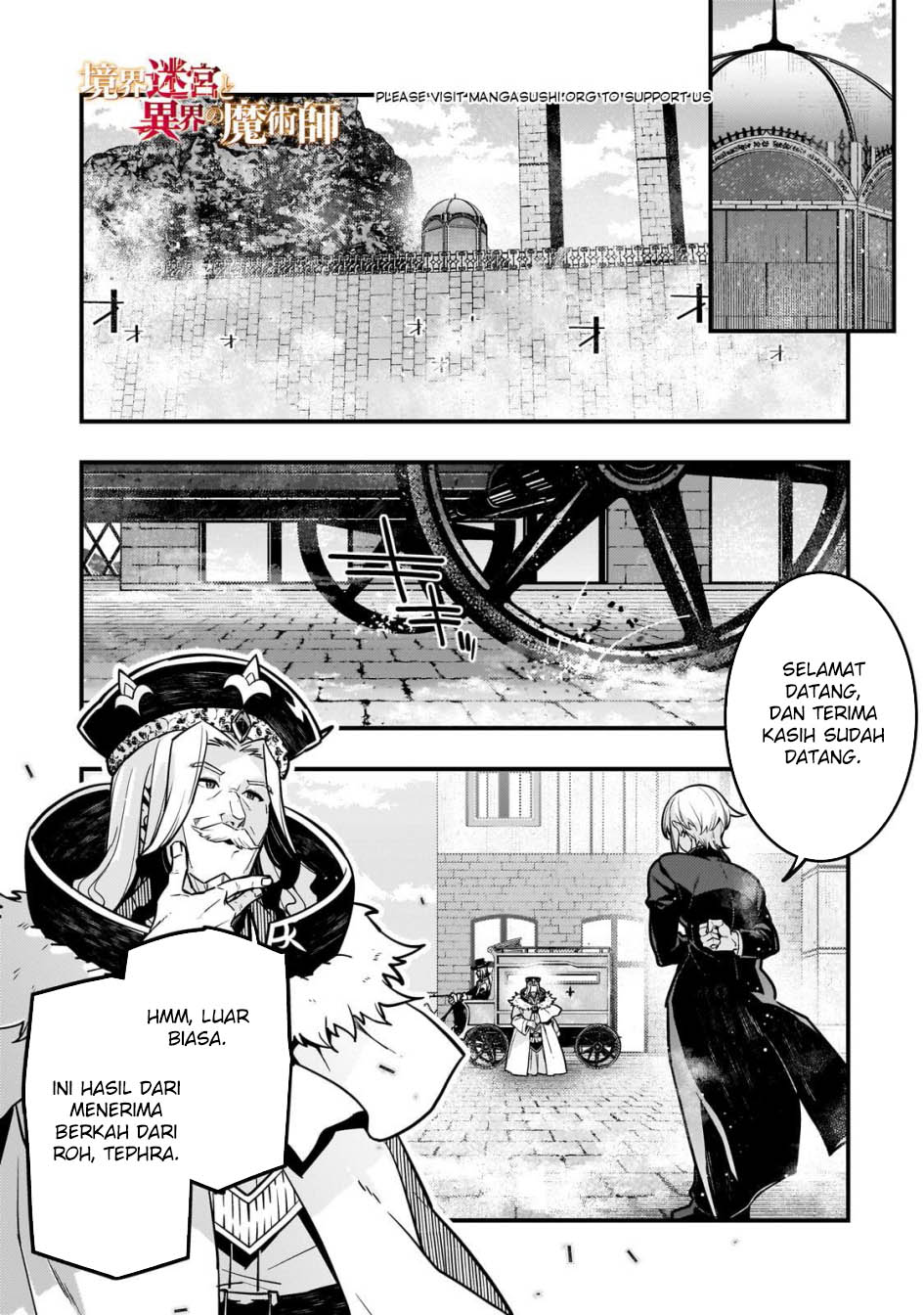 Manga Kyoukai Meikyuu to Ikai no Majutsushi Chapter 79 gambar nomor 2