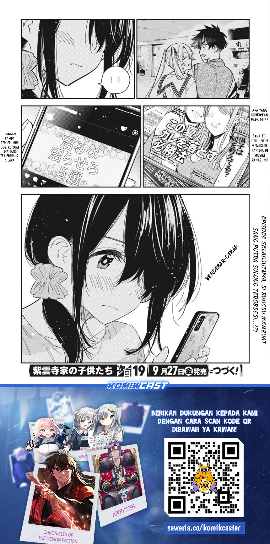 Shiunji-ke no Kodomo-Tachi Chapter 35 Gambar 21