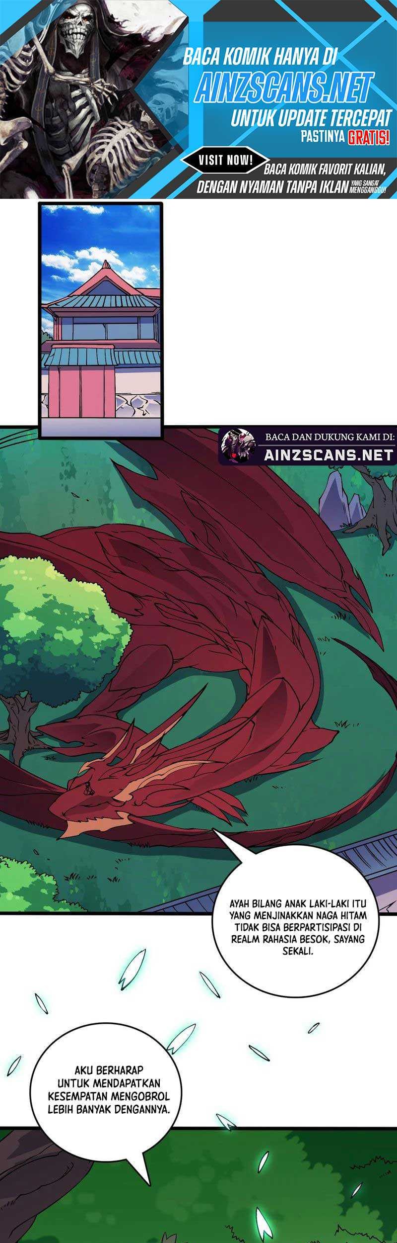 I Become Invincible Black Dragon Boss At The Start Chapter 52 Gambar 18