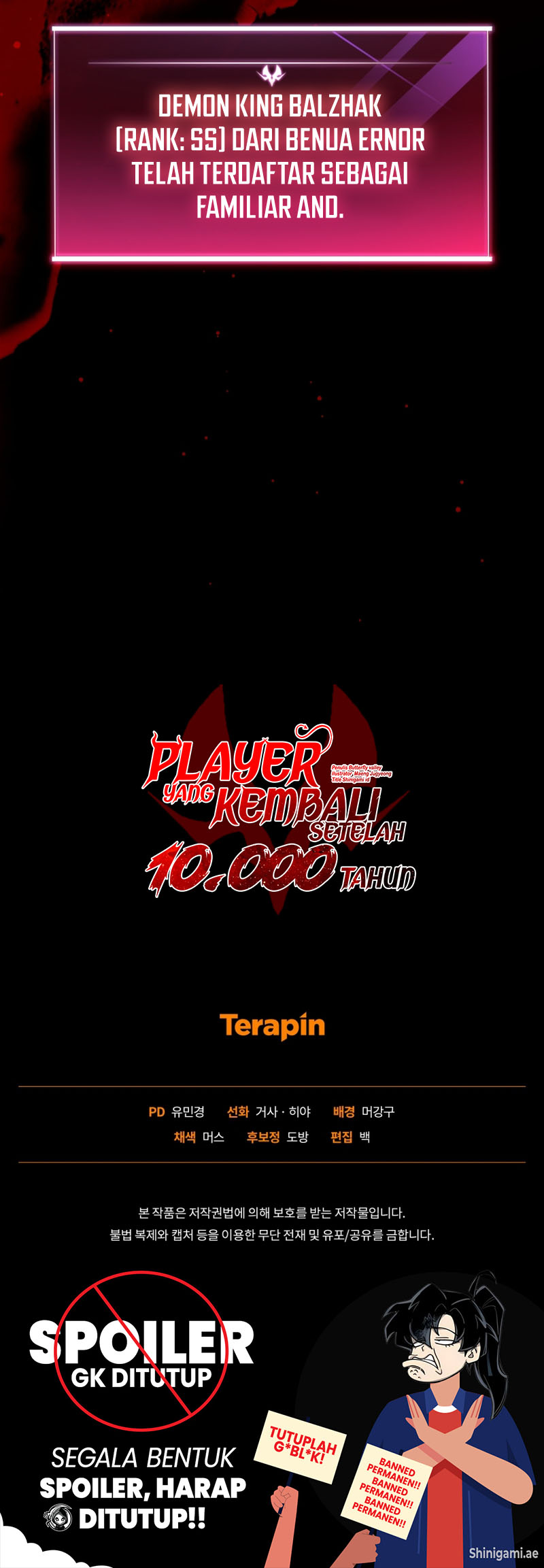 Player Who Returned 10,000 Years Later Chapter 99 Gambar 58