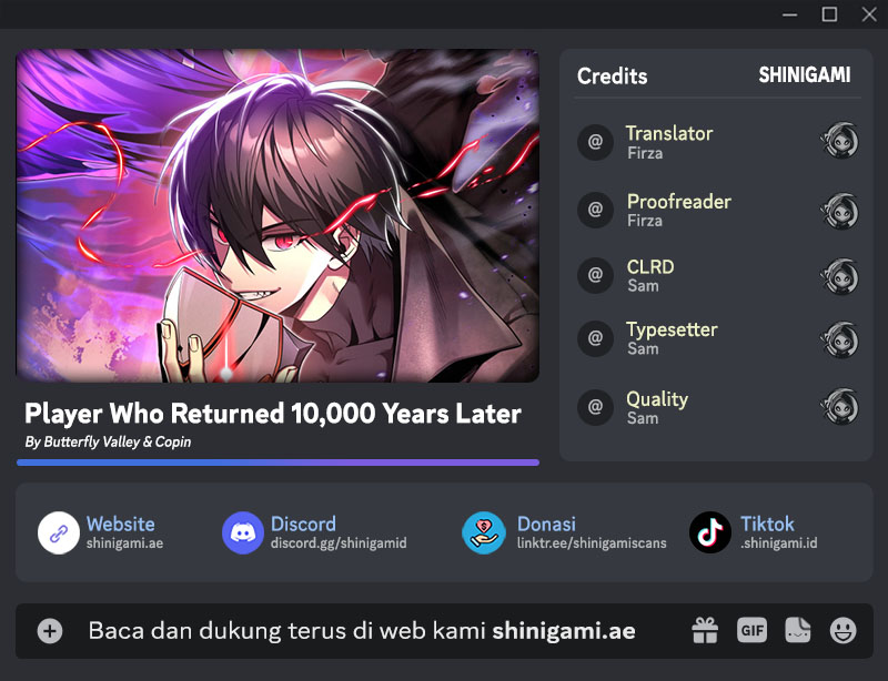 Komik Player Who Returned 10,000 Years Later Chapter 102 gambar nomor 1